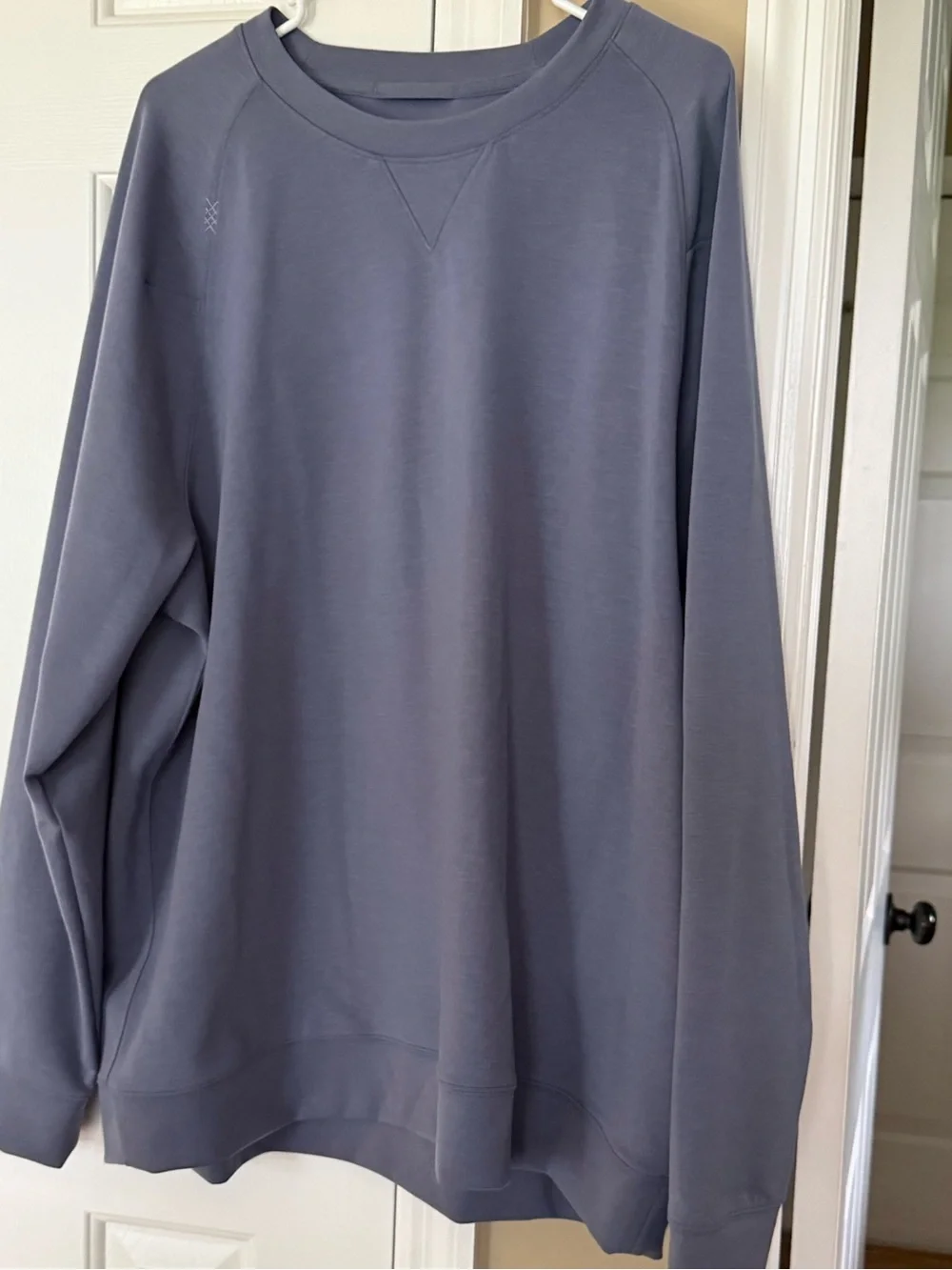 Rhone Dreamstate Crewneck Sweatshirt Men’s Size XXL NWT MSRP $118 in Shale Blue